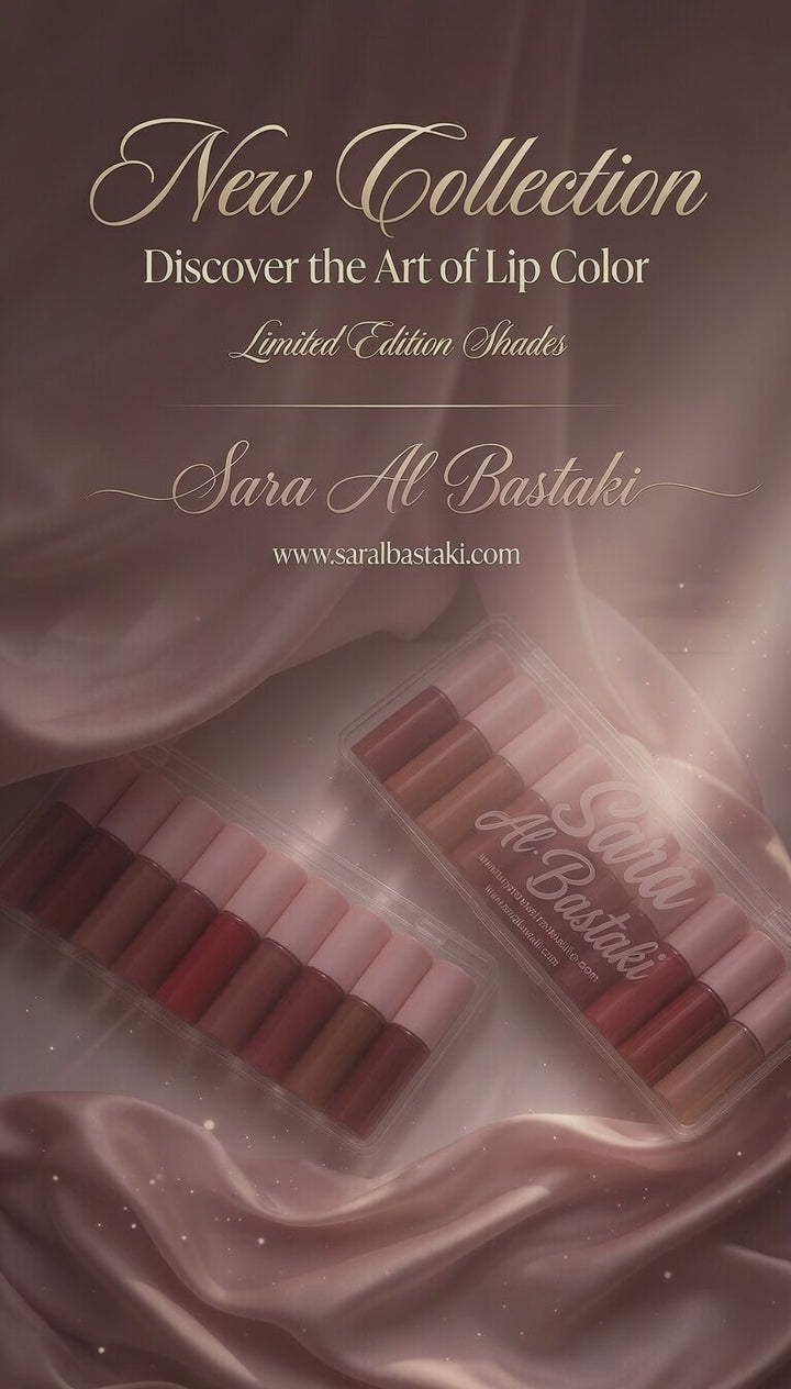 Limited Edition Shades mini size " lip gloss + lip matte + foundation & councilor "