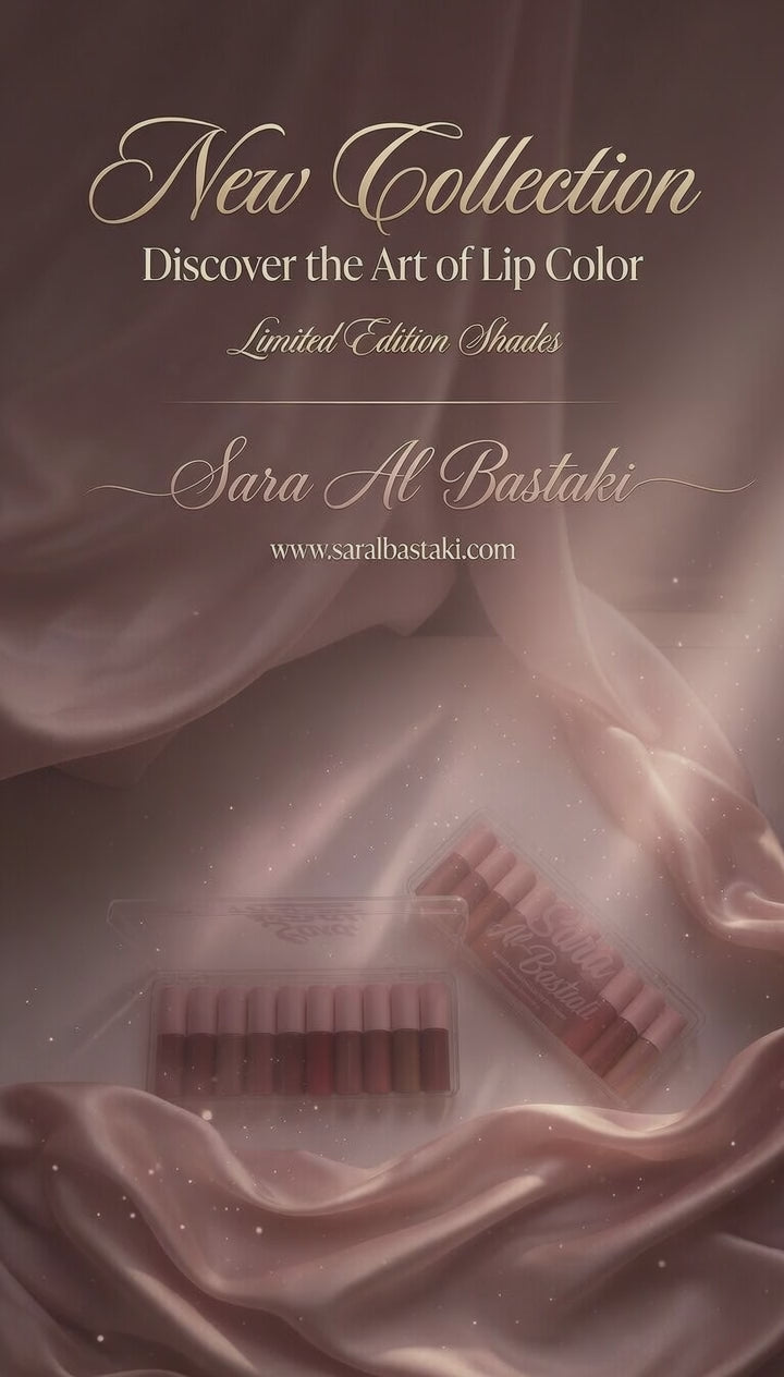 Limited Edition Shades mini size " lip gloss + lip matte + foundation & councilor "