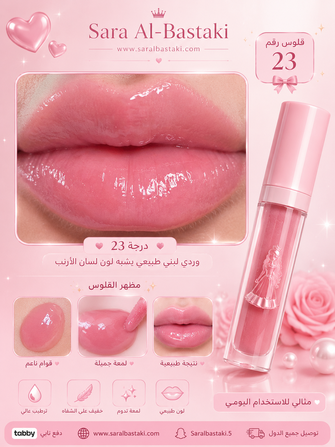 RABBIT LIPS & NUDS LIP GLOSS