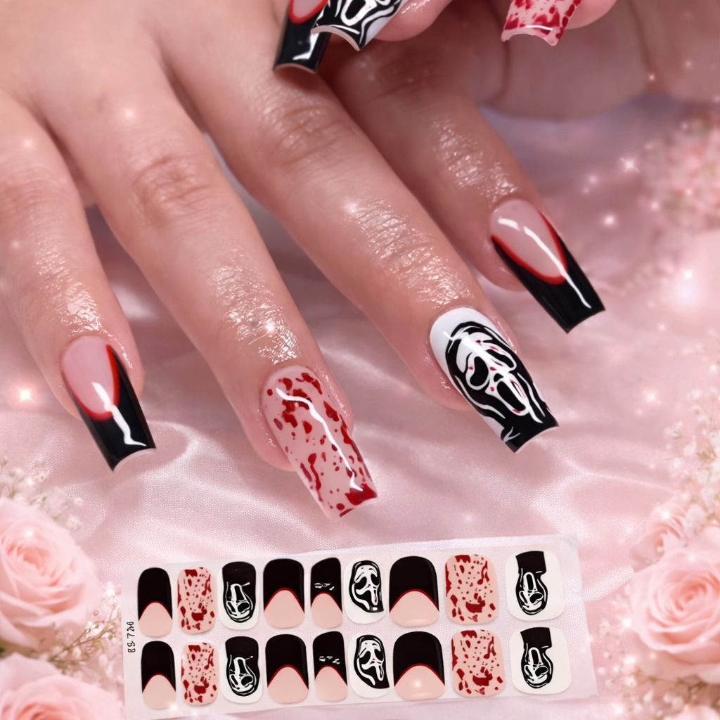 No.3 UV Semi-Cured Gel Nail sticker Lamp Needed