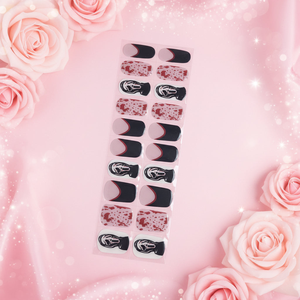 No.3 UV Semi-Cured Gel Nail sticker Lamp Needed