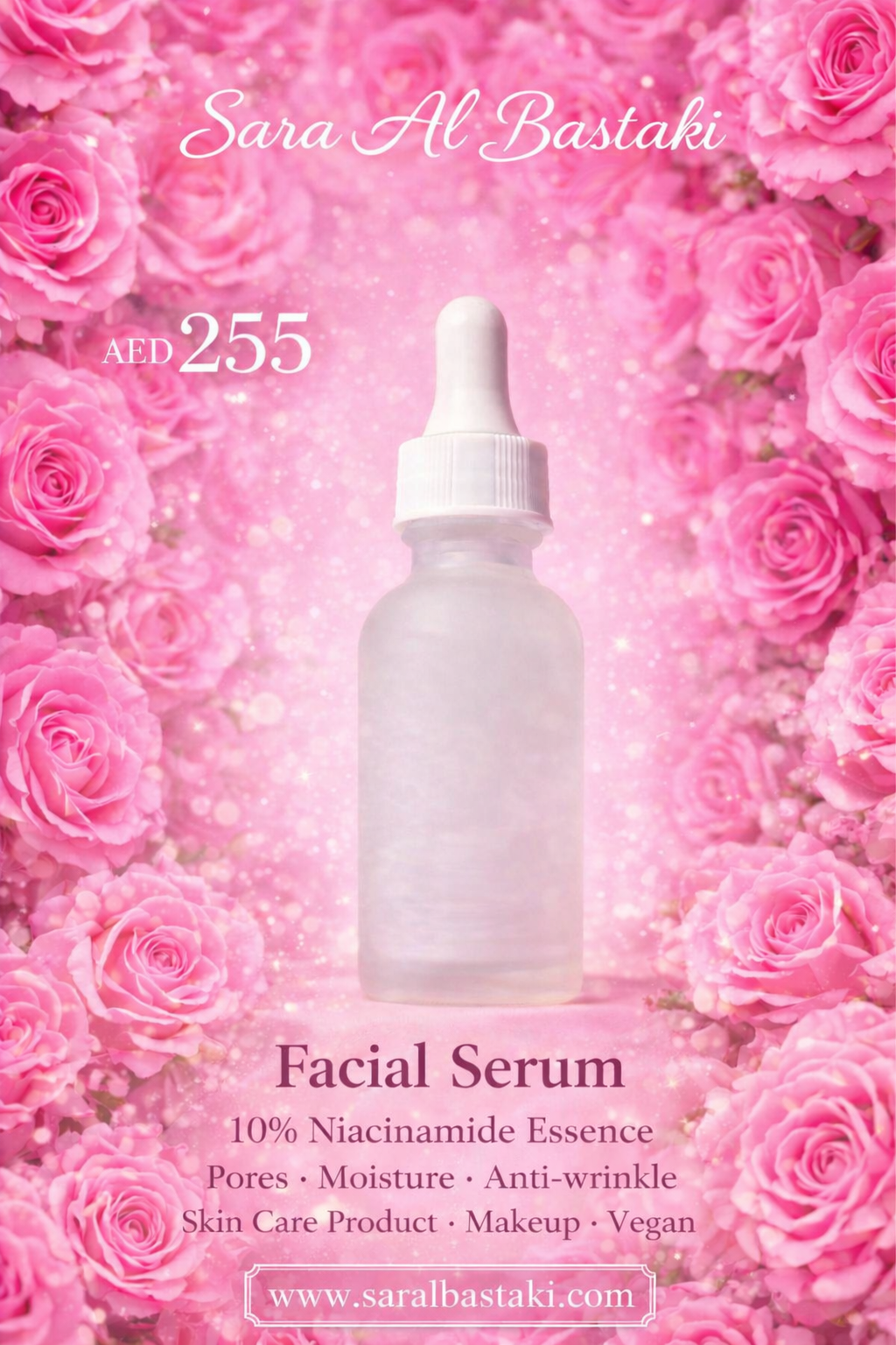 Facial Serum 10% Niacinamide Essence Pores Moisture Anti-wrinkle Skin Care Product Makeup Vegan