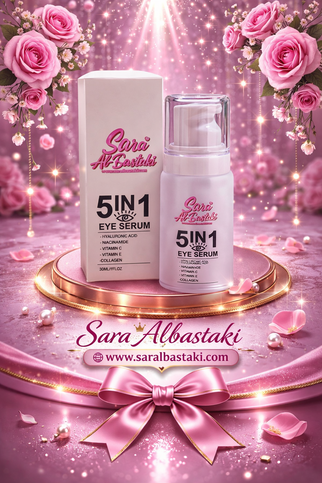 Eve Serum - Reduce Dark Circles Eyes Bags Facial Serums Soothing moisture Anti-wrinkle vegan