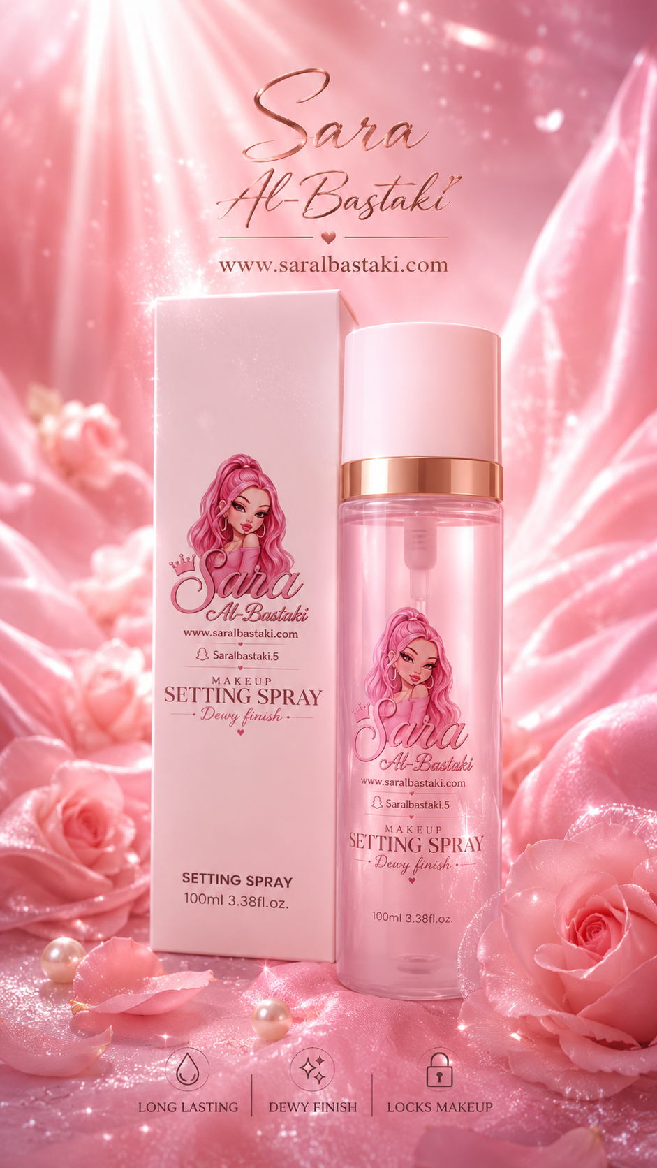 Setting Spray 3 types