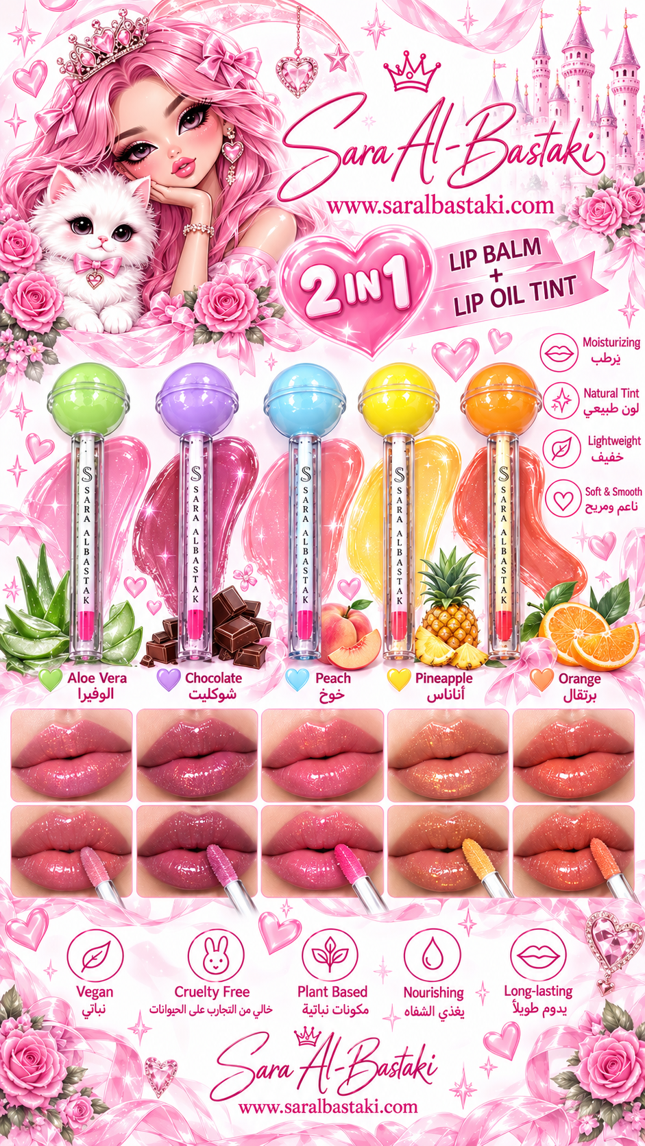 Lollipop  Lip Balm & Lip Gloss Duo