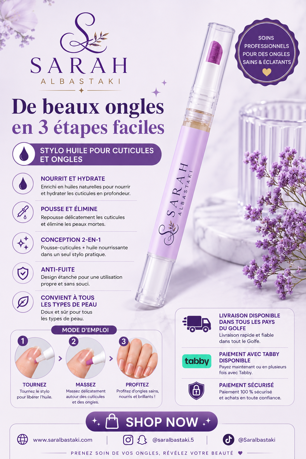 Cuticle Pusher oil