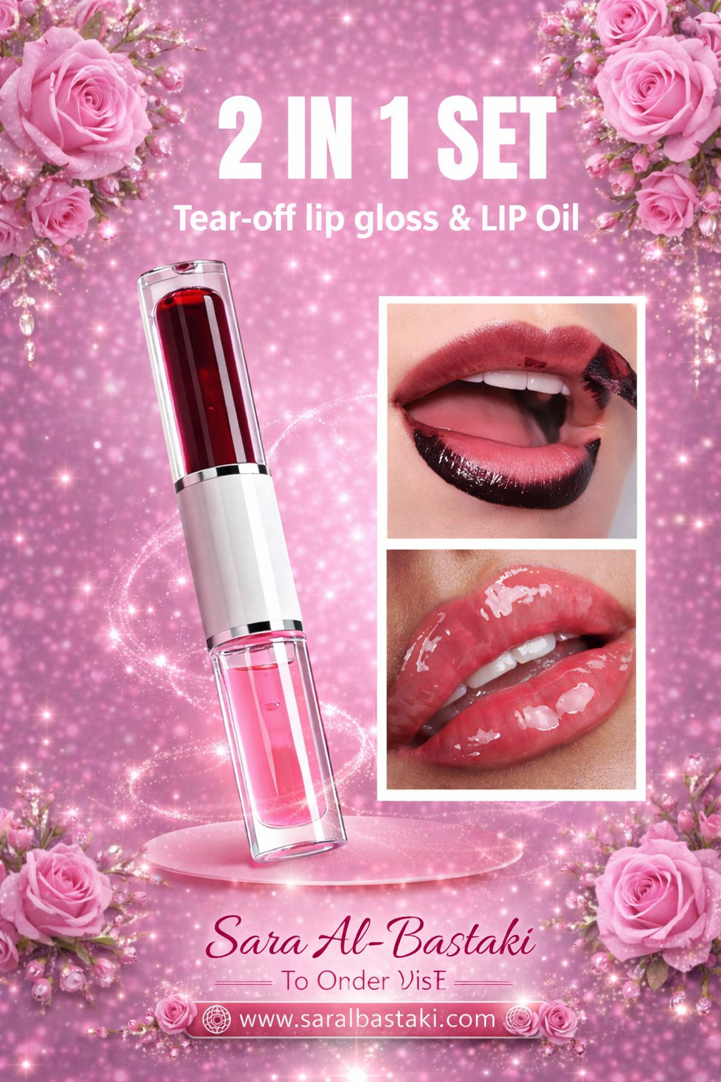 Crimson Vow Tear-Off Tint + Water Melon 🍉