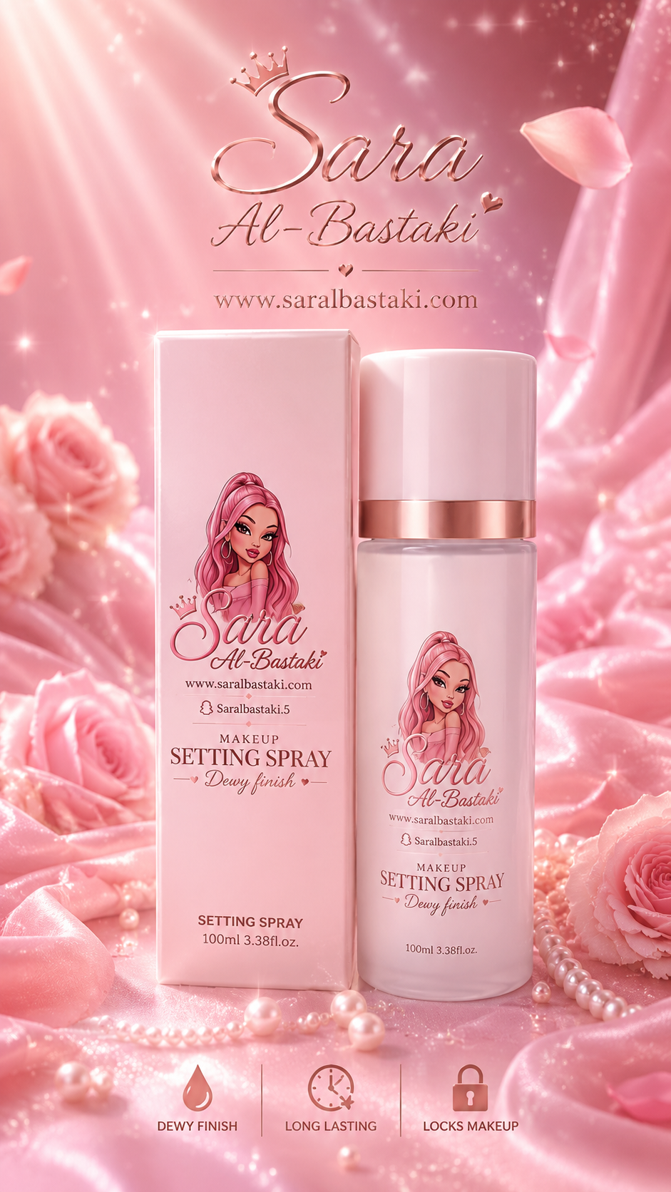 Setting Spray 3 types