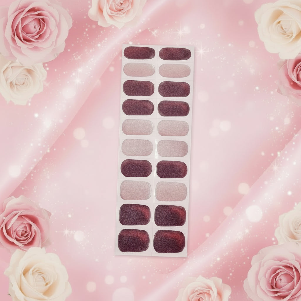 No.1 UV Semi-Cured Gel Nail sticker Lamp Needed