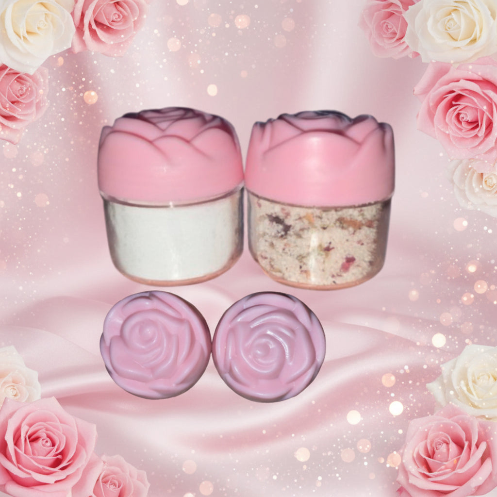 Foot Spa Jelly + Salt Pack – Rose Tint