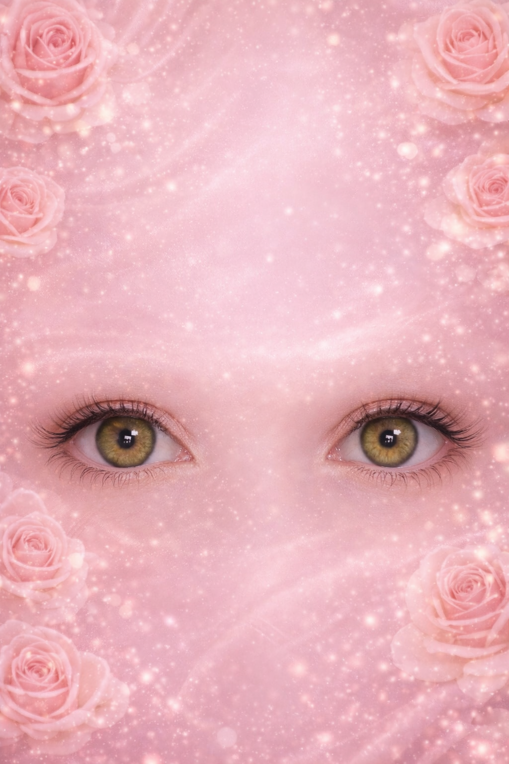 Stunning Girl Green Contact Lenses