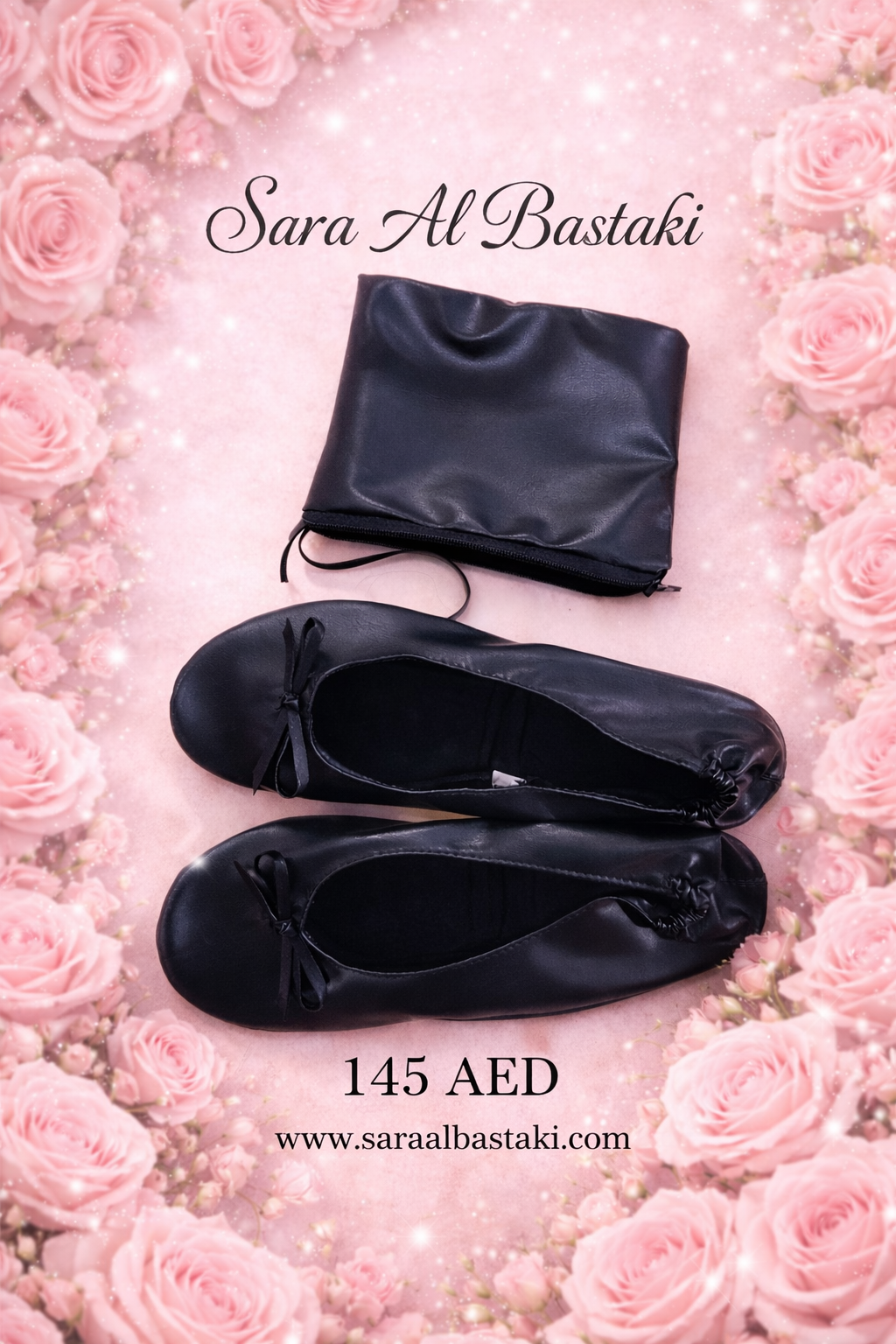 From Heels to Comfort – Foldable Flats قياس M