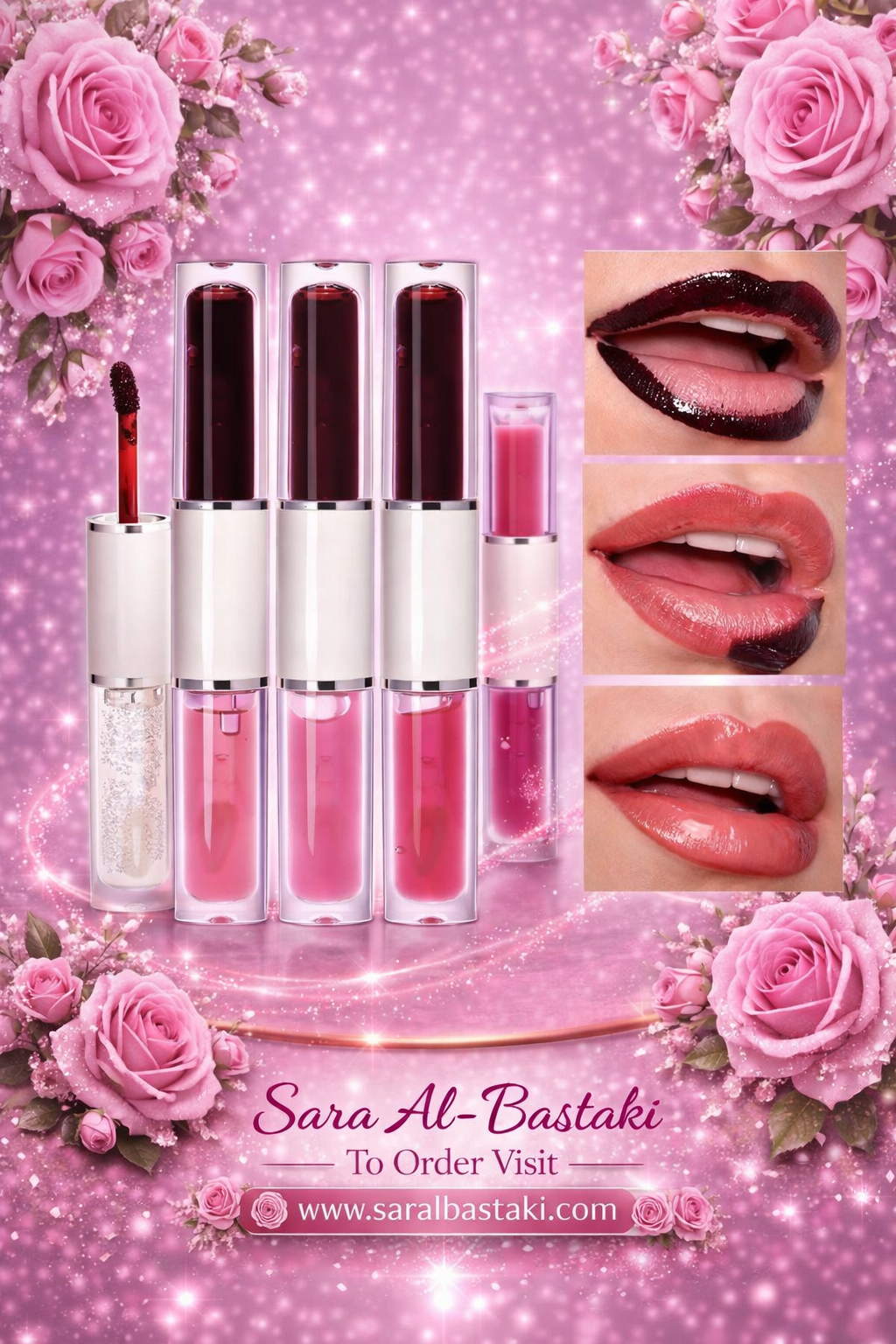 Crimson Vow Tear-Off Tint + Water Melon 🍉